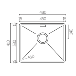 Innova X 48X 不鏽鋼昇盤
